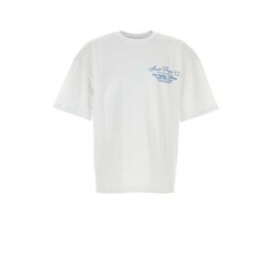 Amiri Men White Cotton Oversize T-Shirt